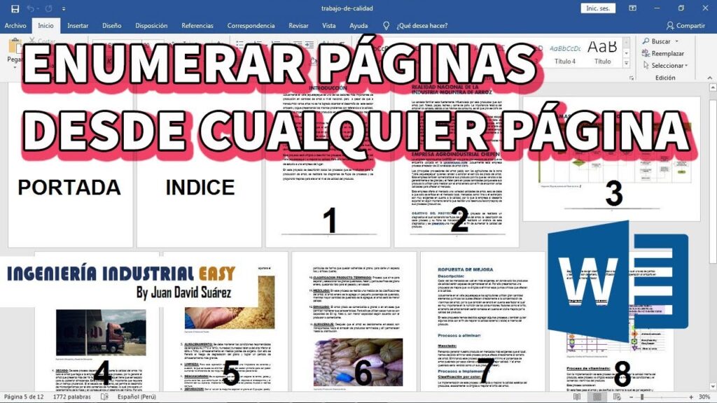 Como numerar paginas no word de forma automatica 1