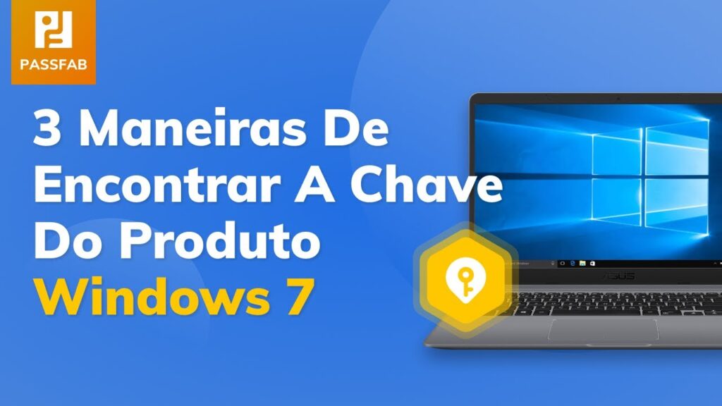Como descobrir chave de registro do windows 7 1