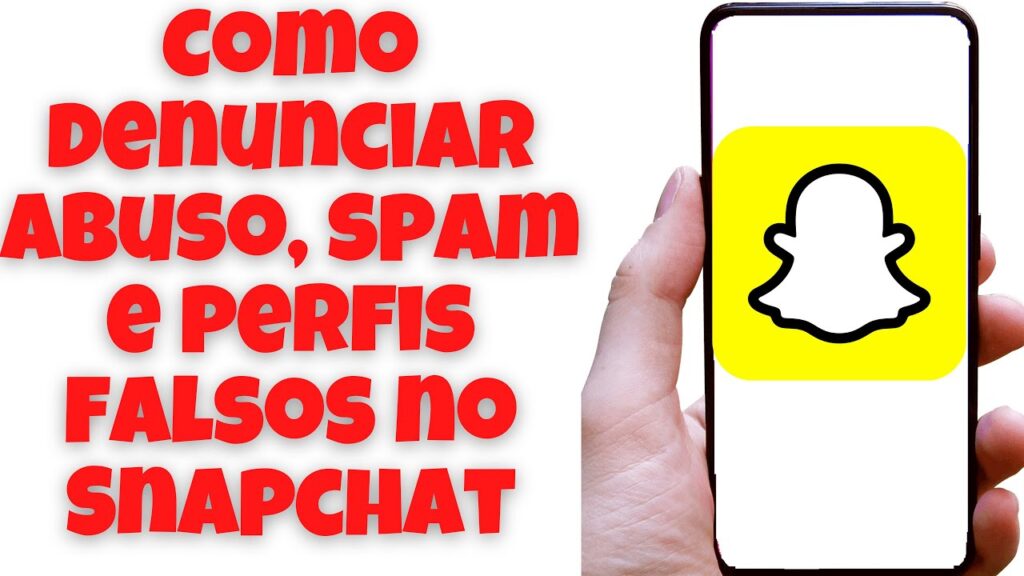 Como denunciar abuso spam e perfis falsos no snapchat 1