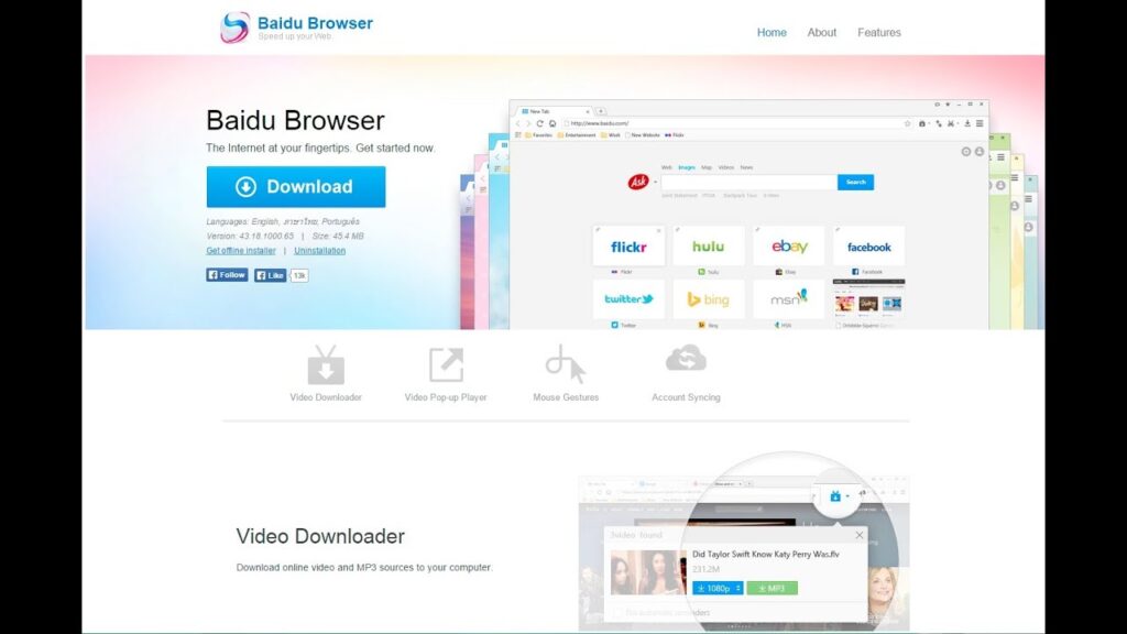 Como remover o baidu browser do pc 1