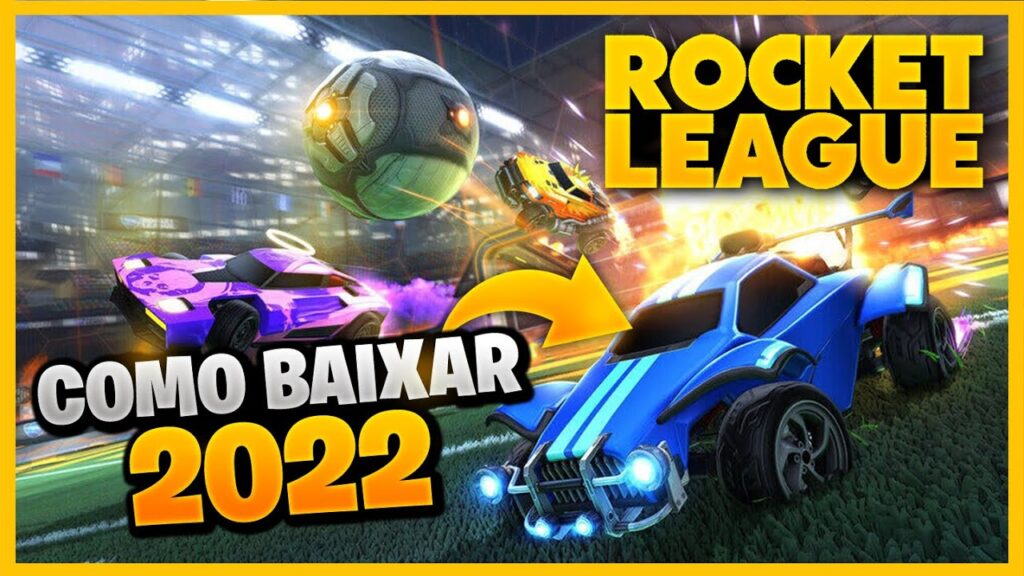 Como baixar instalar e jogar online o game rocket league 1