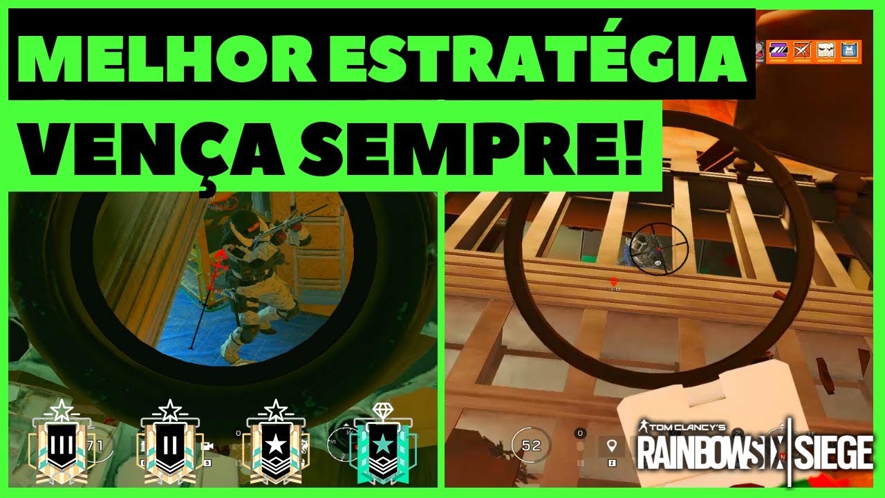 Como jogar rainbow six siege e matar os inimigos rapidamente 6