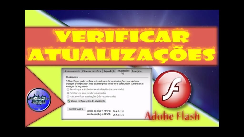 Como descobrir qual e a sua versao do adobe flash player 1