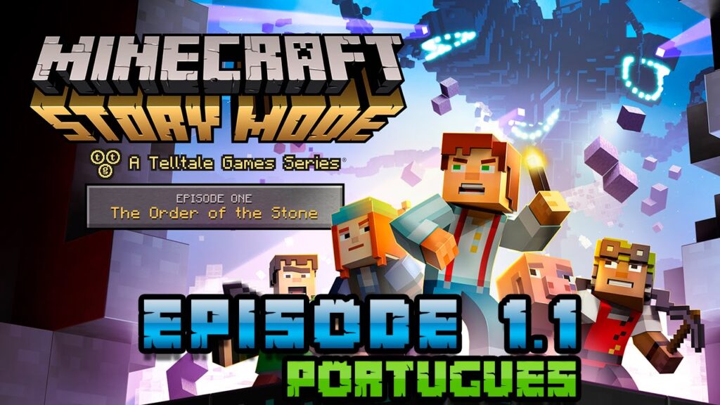 Como jogar minecraft story mode titulo baseado no game de construcao 1