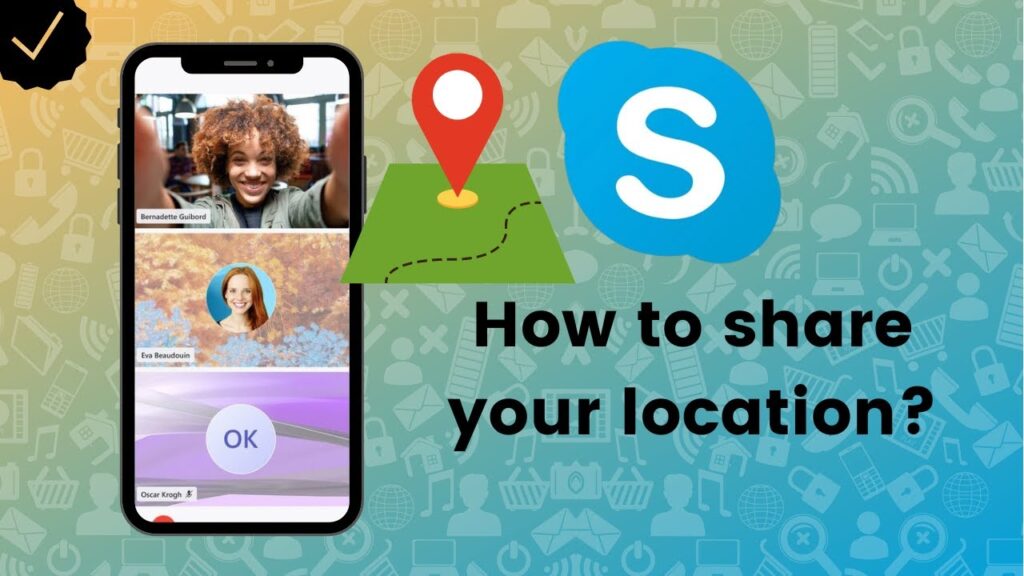 Como compartilhar sua localizacao no skype para iphone 1