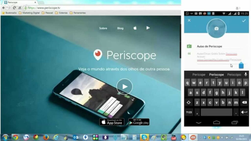 Como escolher os idiomas preferidos de transmissoes no periscope 1