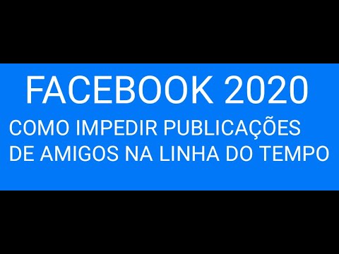 Como impedir que os amigos publiquem na sua linha do tempo no facebook 1