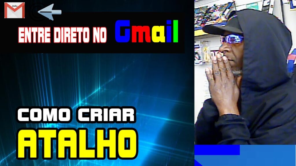 Como criar um atalho para o gmail na area de trabalho do desktop 1