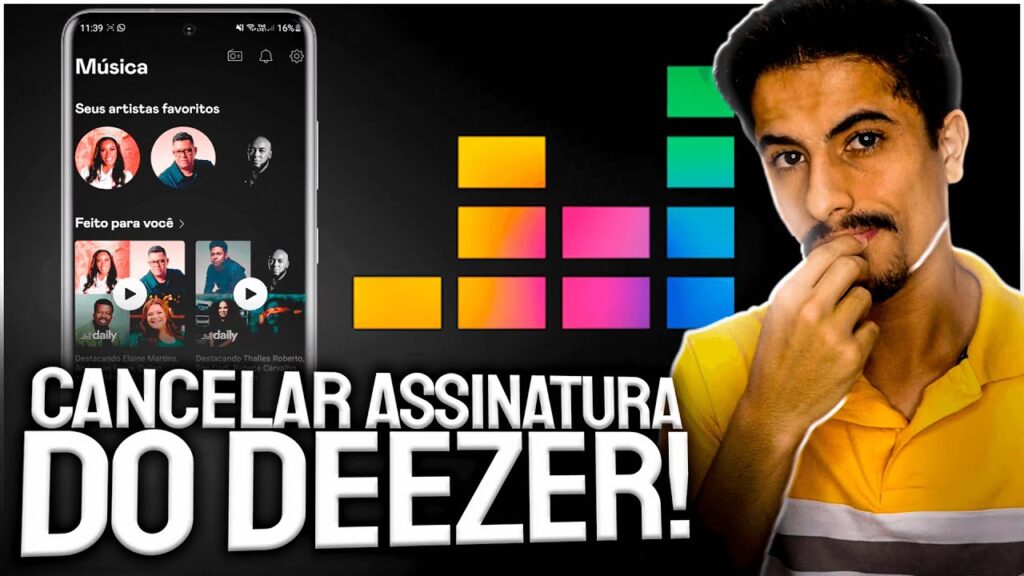 Como cancelar assinatura do deezer 1