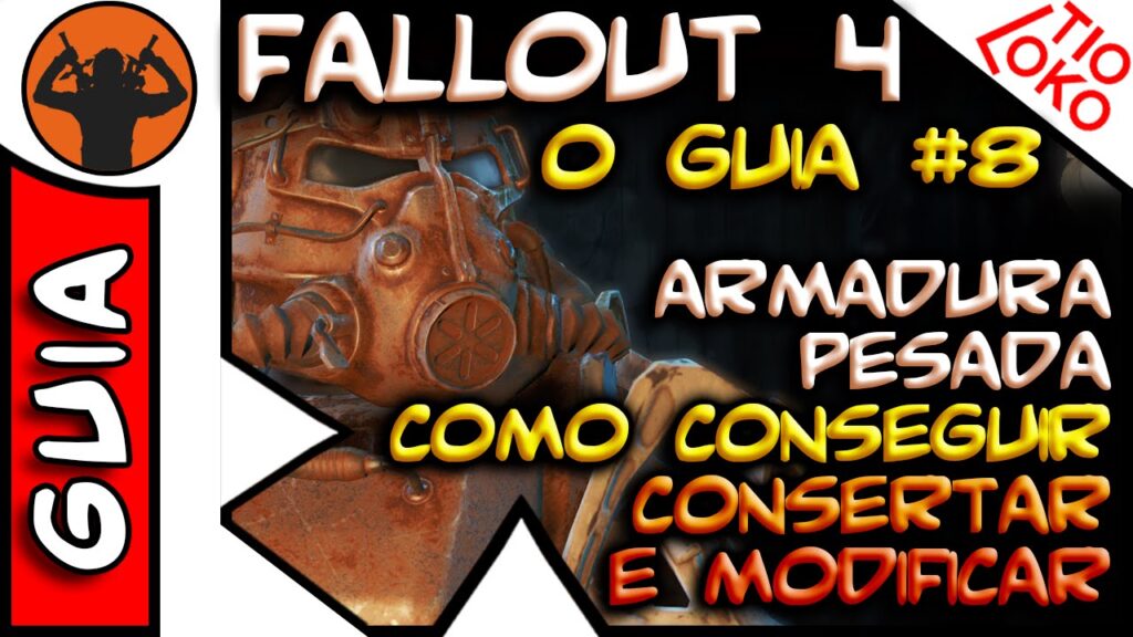 Como usar reparar e modificar armadura power armor em fallout 4 1
