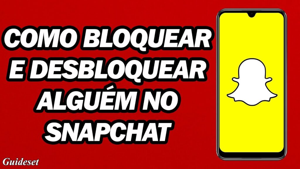 Como desbloquear alguem no snapchat 1