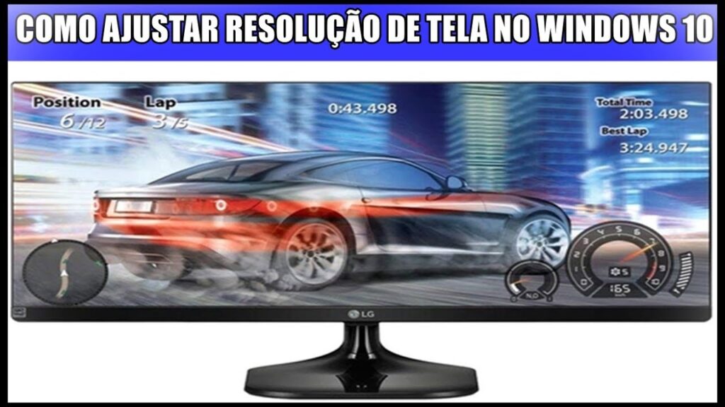 Como mudar resolucao de tela do windows 10 1