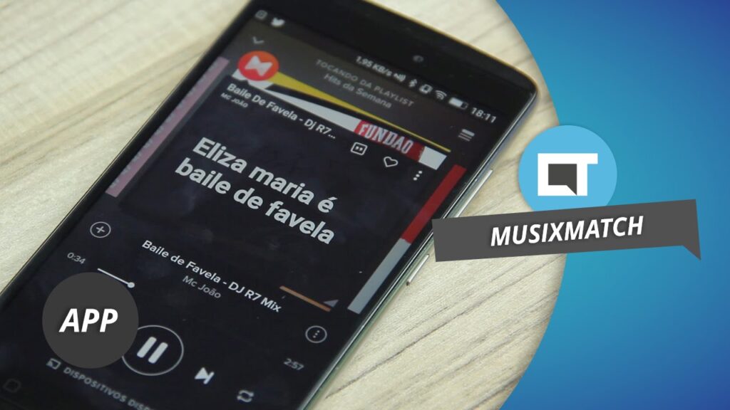 Como ver letras de musica no aplicativo do youtube com o app musixmatch 1