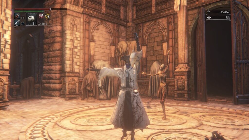 Como fazer gestos em bloodborne para se comunicar com jogadores 1