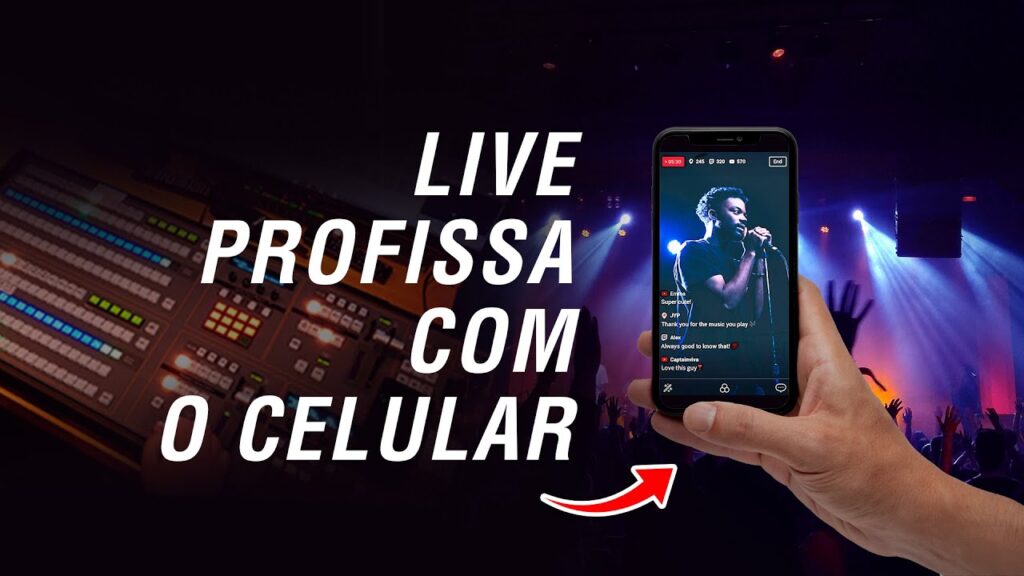 Como fazer transmissoes de video ao vivo usando o celular 1