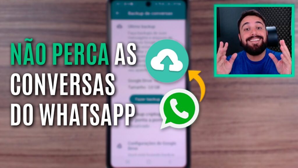 Como fazer backup de suas conversas do whatsapp no google drive 1