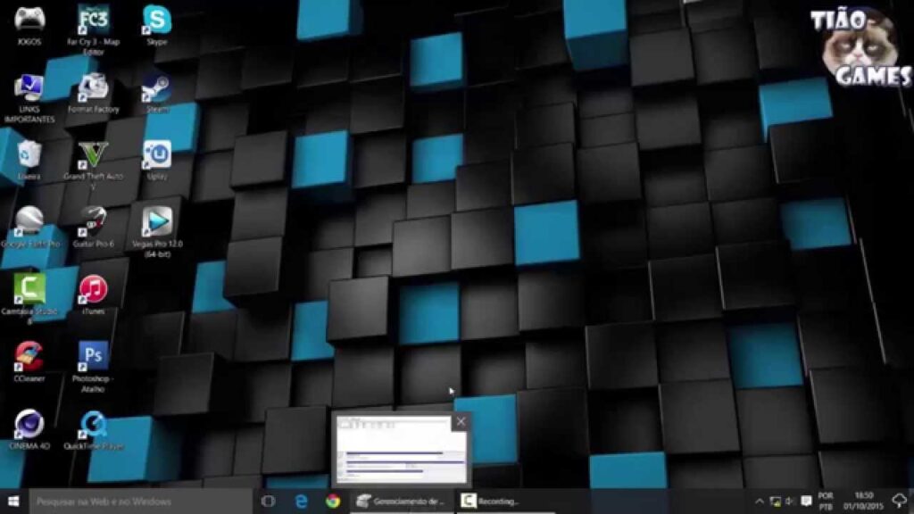 Como aumentar o espaco da particao c e deixar memoria do seu pc top 1