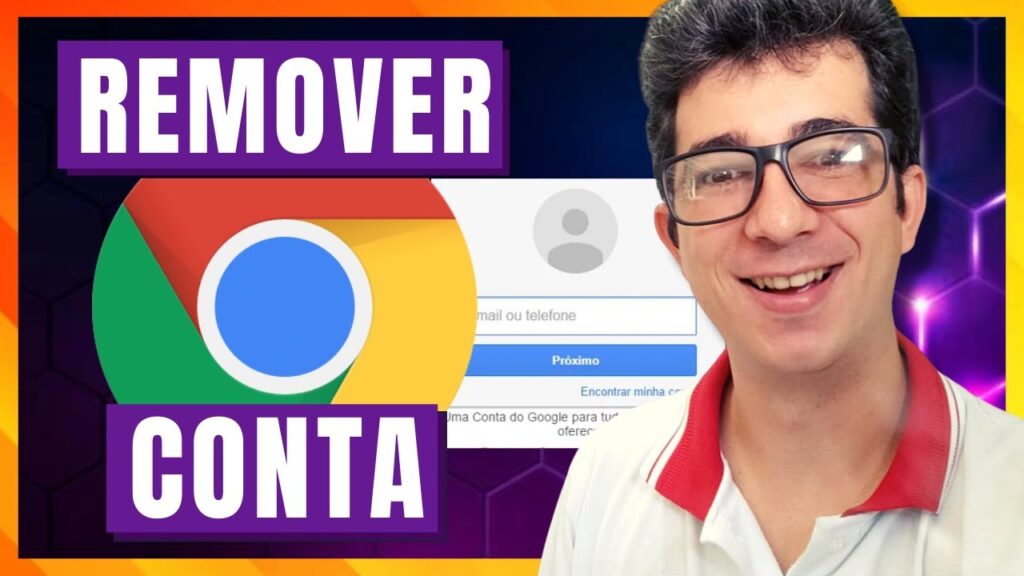 Como sair do google chrome ou excluir uma conta que foi sincronizada 1