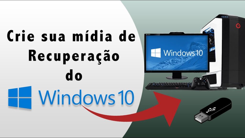 Como criar um disco de recuperacao no windows 10 1