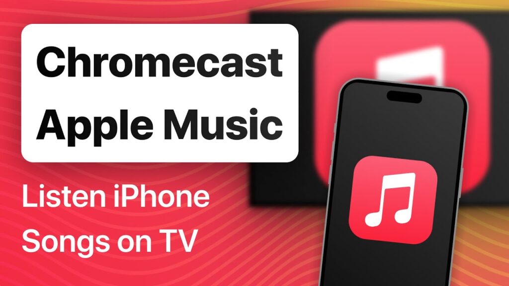 Como usar o apple music na tv com chromecast 1