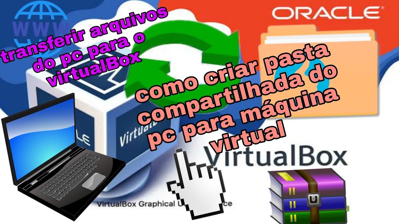 Como transferir arquivos no virtualbox 3