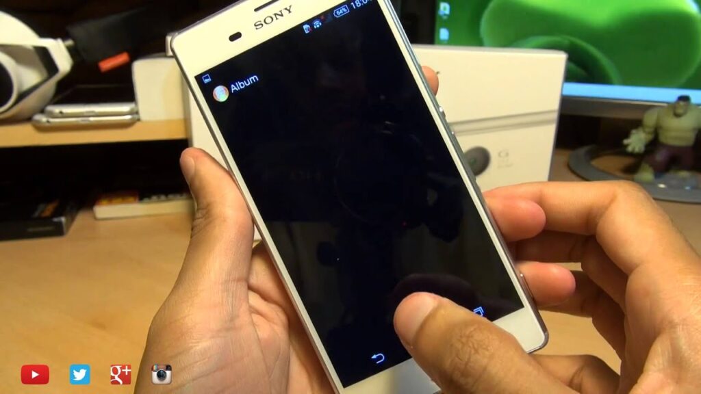Como tirar print da tela do xperia z3 o top de linha da sony 1
