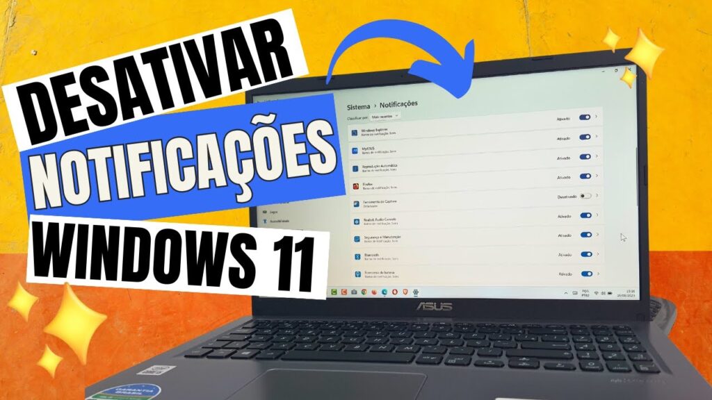 Como desativar notificacoes de apps por tempo determinado no windows 1