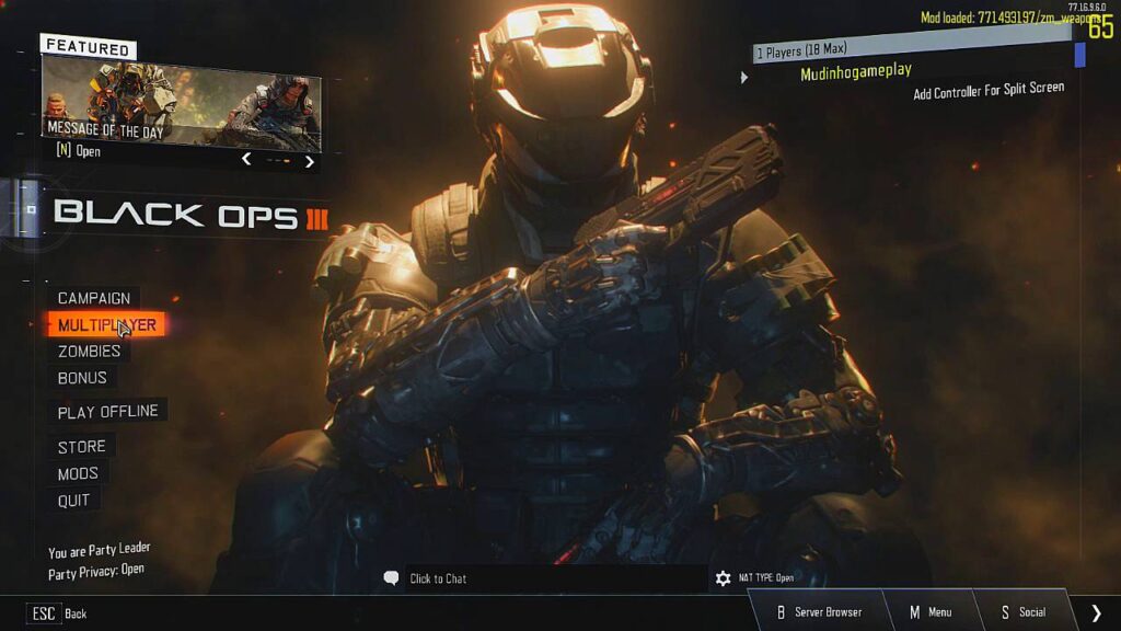 Como baixar instalar e jogar call duty black ops 3 no pc e consoles 1