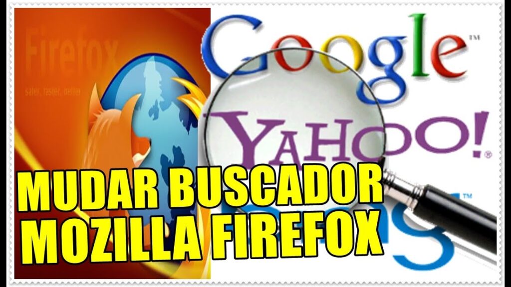 Como mudar o buscador padrao da barra de enderecos do firefox 1