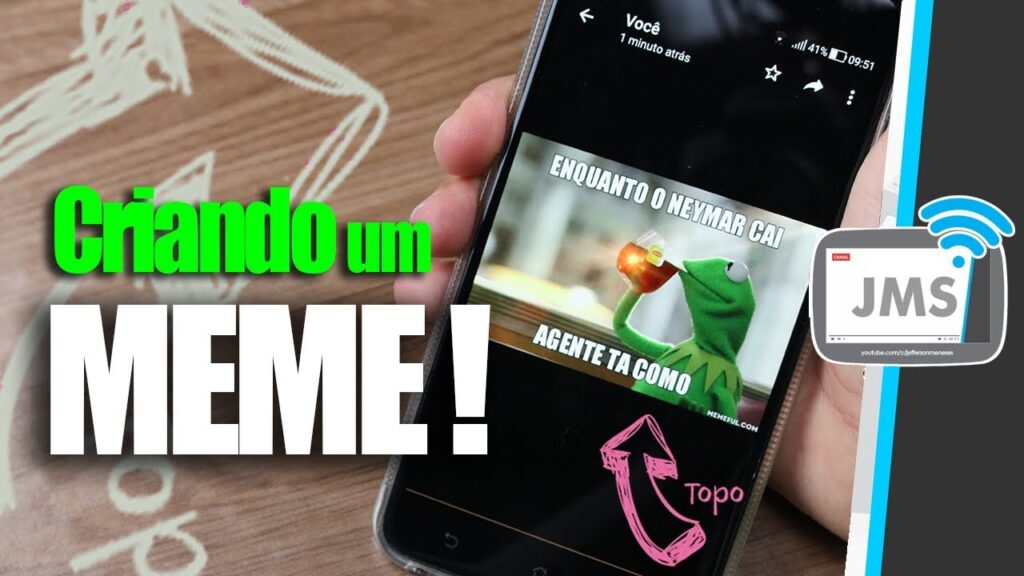 Como criar memes com fotos do celular 1