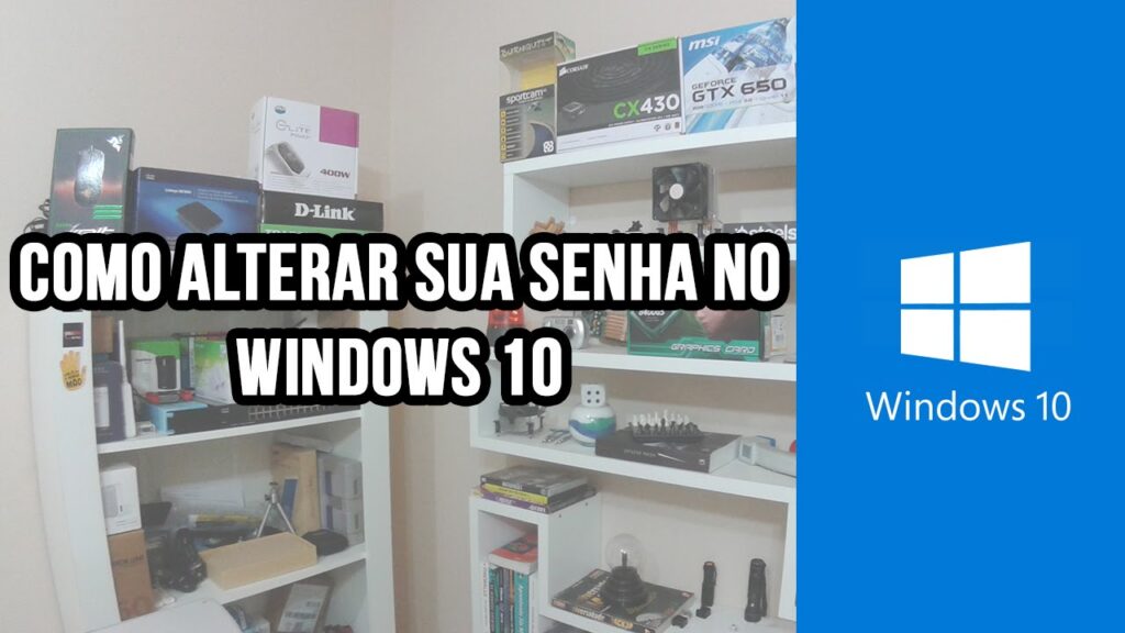 Como mudar senha do windows 10 no computador 1