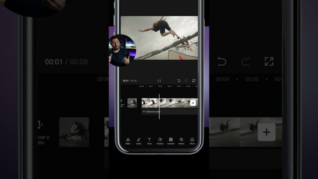 Como ativar o efeito camera lenta rapido e de retroceder no snapchat 1