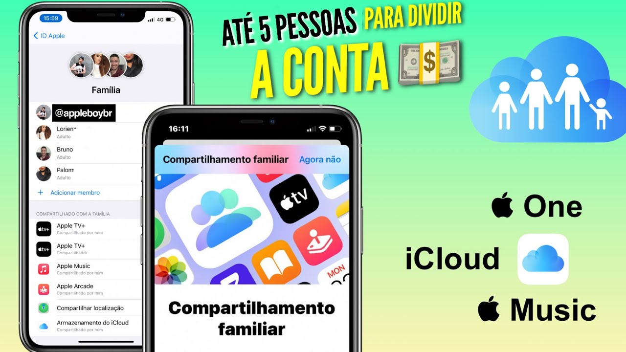 Como configurar o compartilhamento familiar do ios 8 12