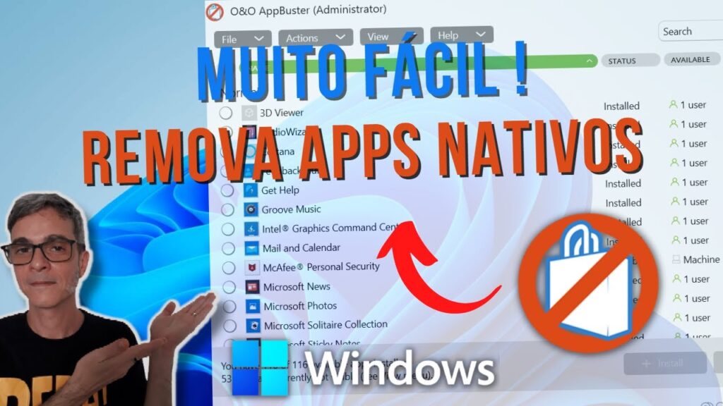 Como reinstalar fotos xbox e outros apps nativos do windows 10 1