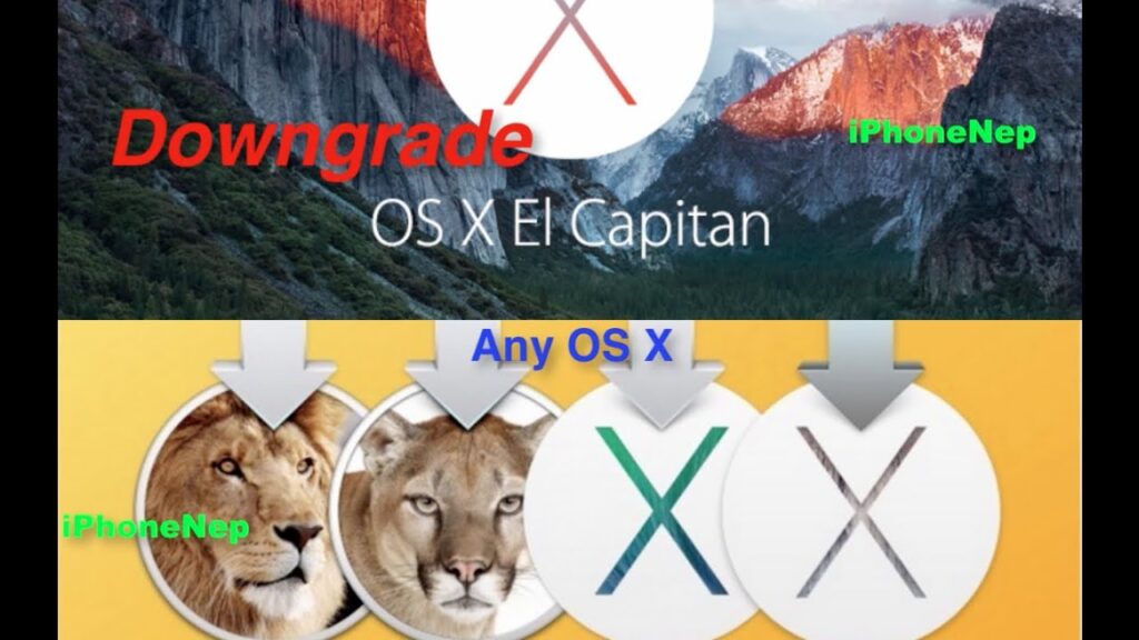 Como fazer downgrade do os x el capitan para o os x yosemite no mac 1