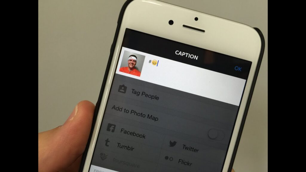 Como usar hashtags com emojis no instagram para android ou iphone 1