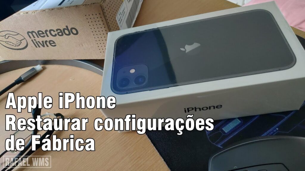 Como restaurar configuracoes de fabrica do iphone 1