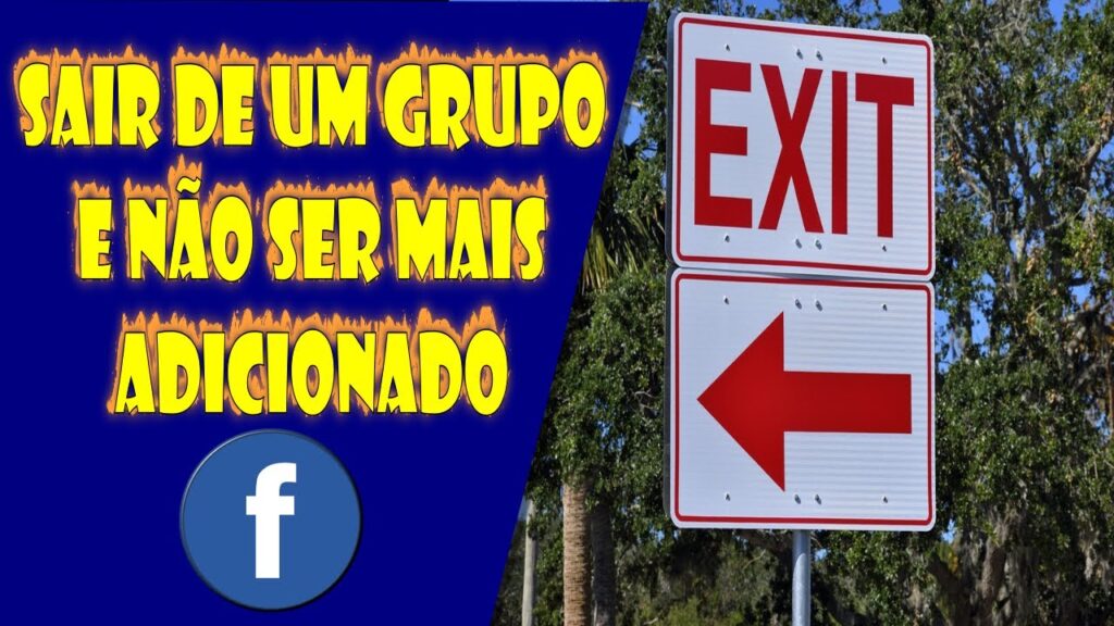 Como sair de um grupo no facebook e evitar que o convidem novamente 1
