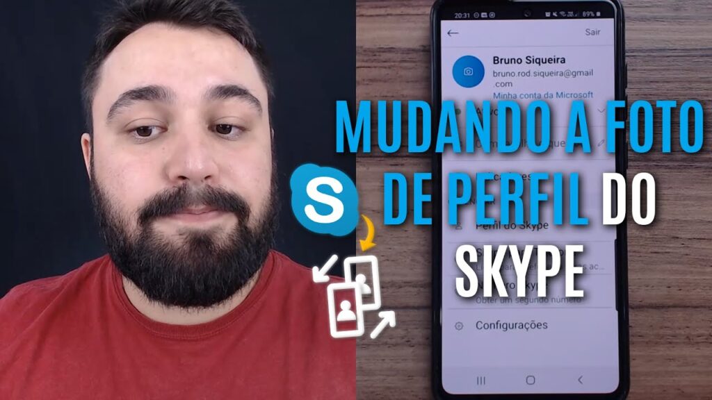 Como mudar foto de perfil do skype 1
