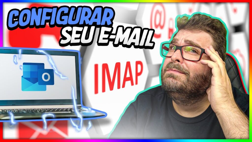 Como usar protocolo imap para receber e mails do gmail no outlook 1
