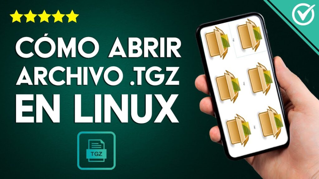 Como descompactar arquivos tgz e tbz 1