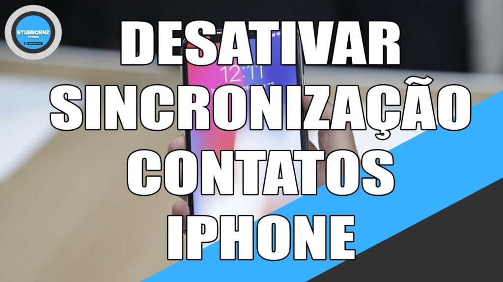Como desativar sincronizacao de contatos de e mail na agenda do ios 1