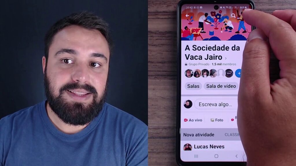 Como excluir pessoas de um grupo no facebook 1