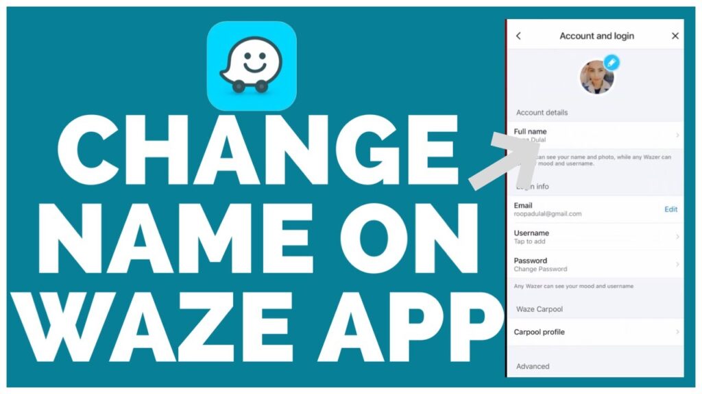 Como alterar o nome de usuario do waze 1
