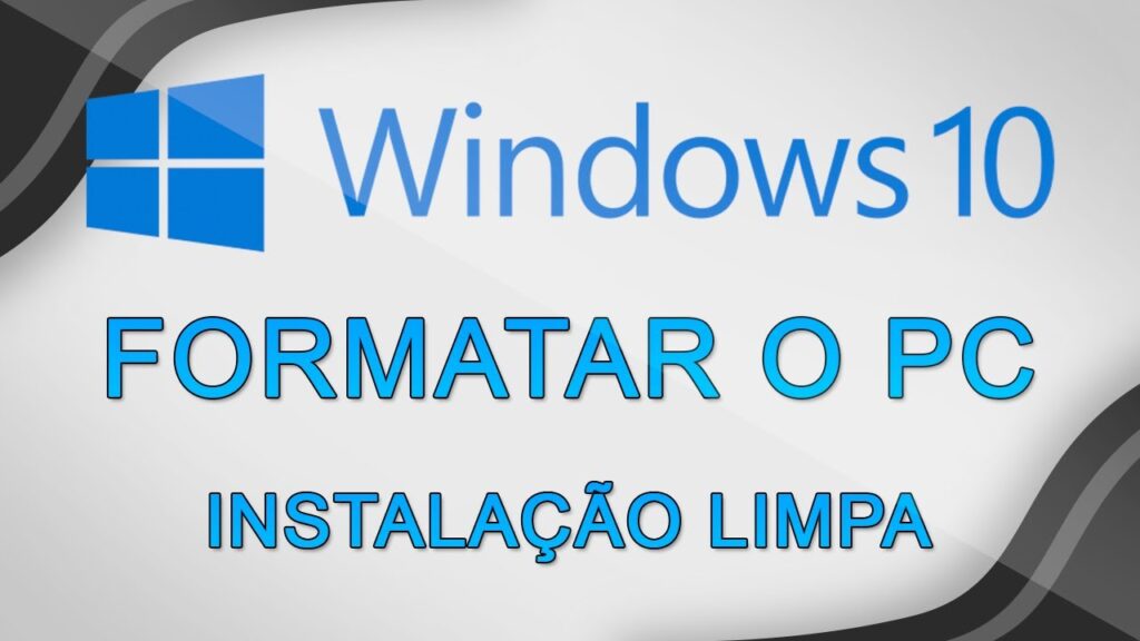 Como fazer instalacao limpa do windows 10 1