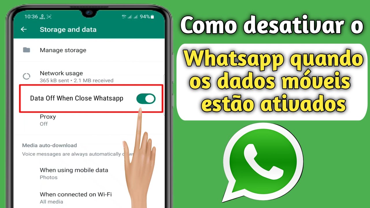 Como desligar o whatsapp economize bateria e plano de dados 3g 3