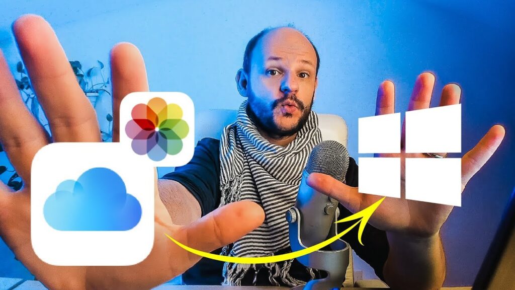 Como enviar fotos para o icloud usando o computador 1