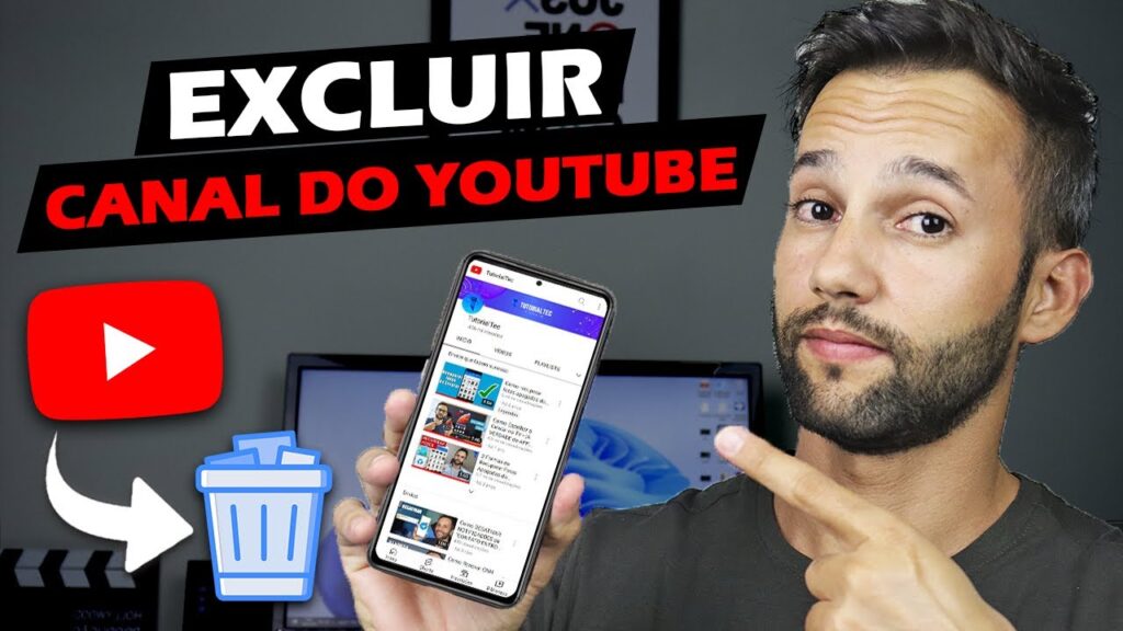 Como excluir os videos de uma conta do youtube pelo celular 1