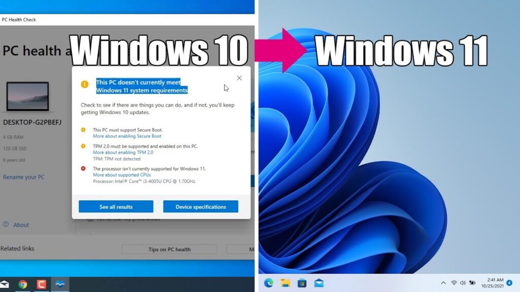 Como usar upgrade advisor e checar se computador suporta o windows 10 1
