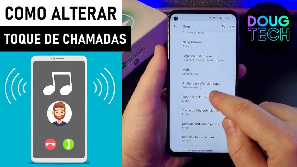 Como mudar o toque do moto g ou personalizar notificacoes no android 1
